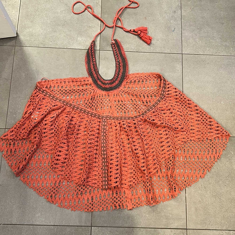 Free People Crocheted Loose Fitting Top - Picture 7 of 11